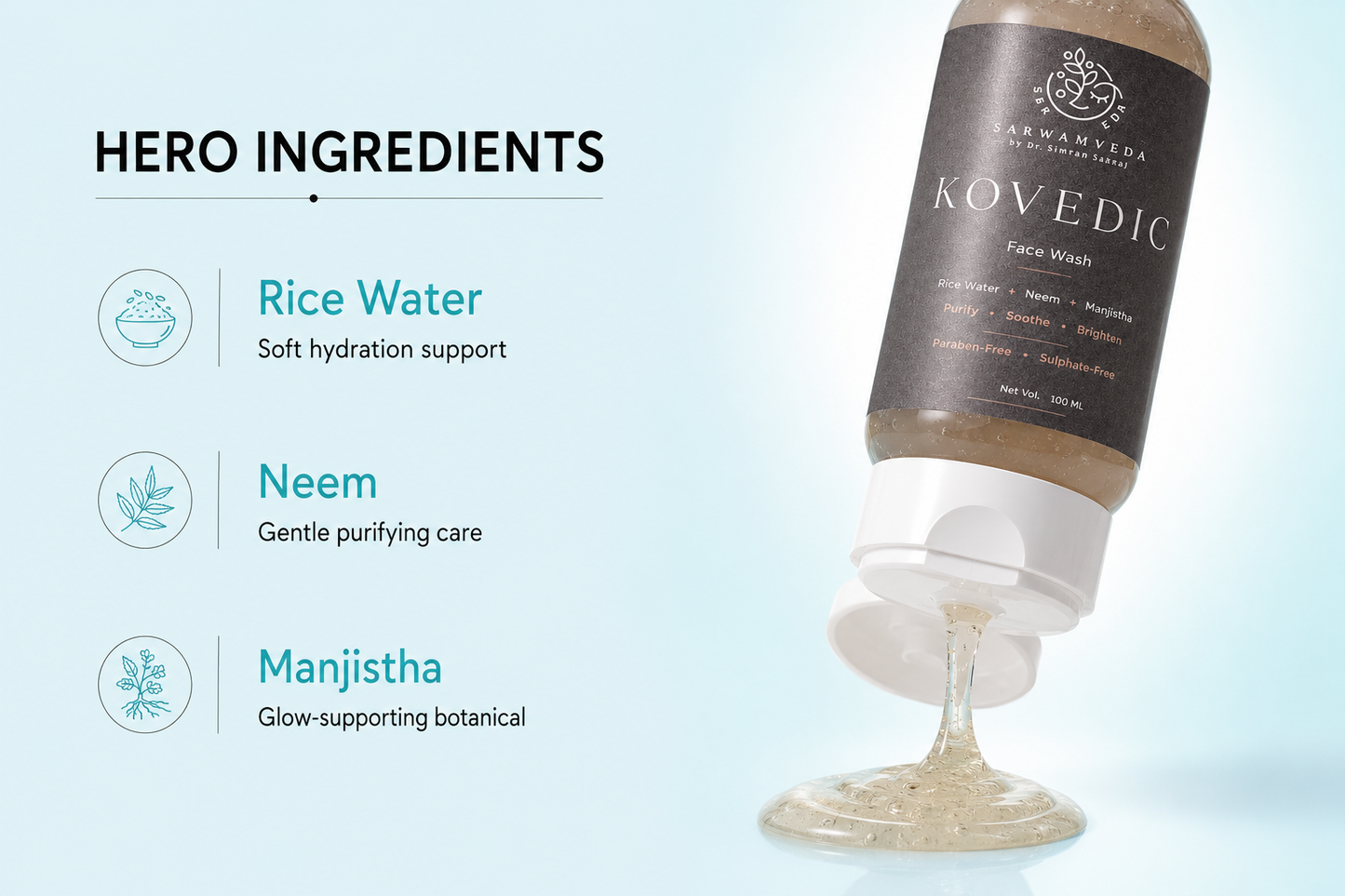Kovedic face wash