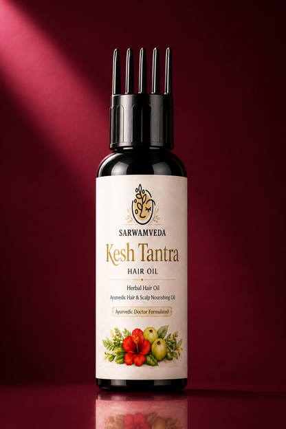 Kesh Tantra Ayurvedic Hair Oil for Hair Fall & Scalp Nourishment