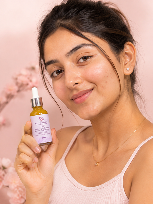 Anti acne and spot correcting serum