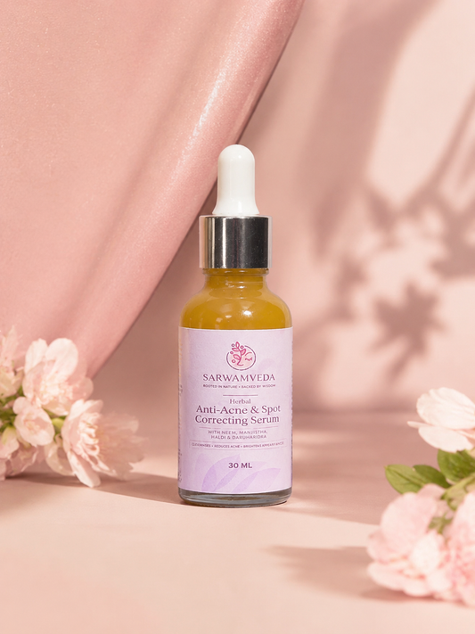 Anti acne and spot correcting serum